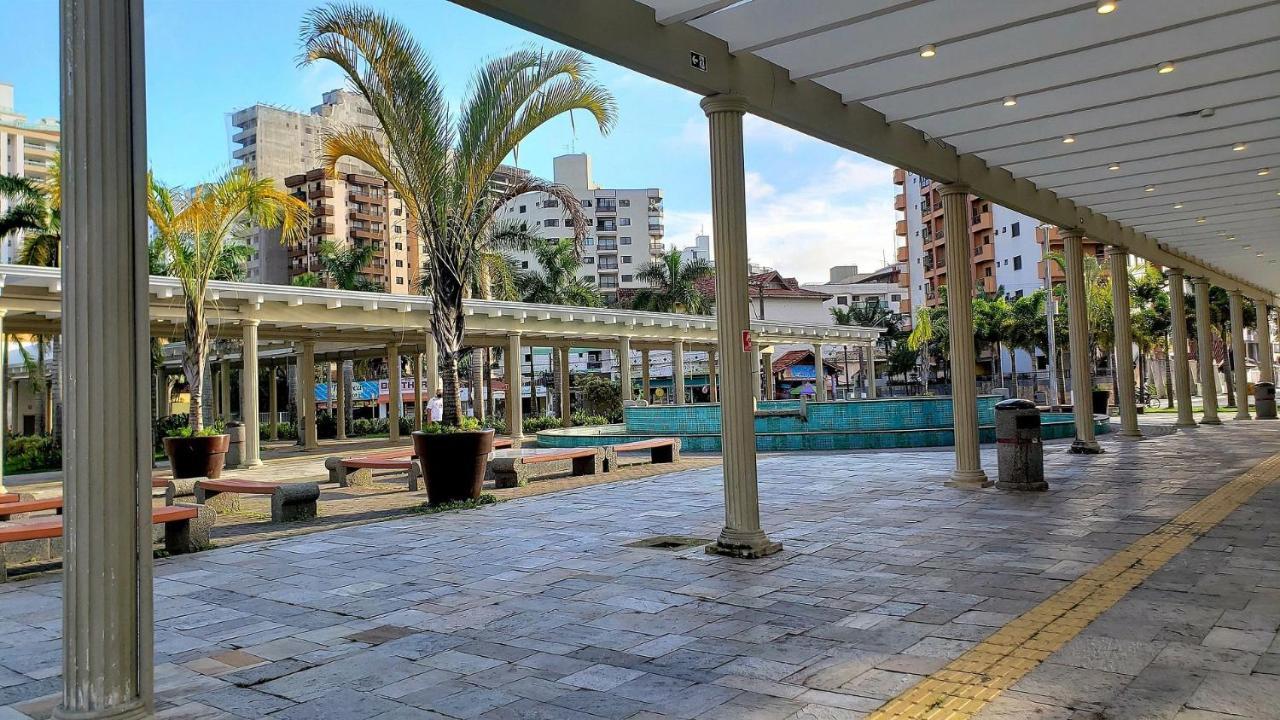 Apartamento Na Vila Caicara Em Predio Frente Mar Com Excelente Localizacao Por Reserva Praia Praia Grande  Dış mekan fotoğraf