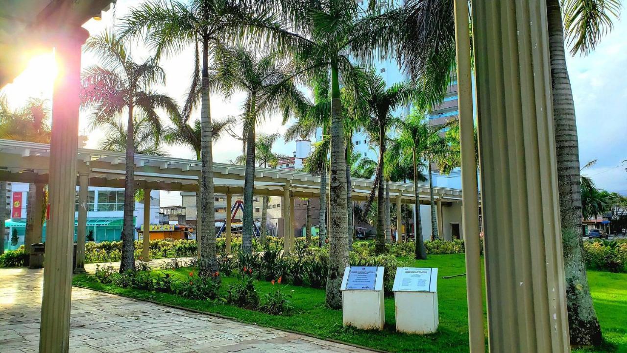 Apartamento Na Vila Caicara Em Predio Frente Mar Com Excelente Localizacao Por Reserva Praia Praia Grande  Dış mekan fotoğraf