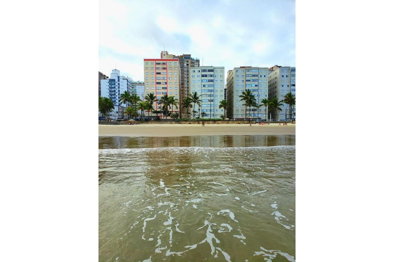 Apartamento Na Vila Caicara Em Predio Frente Mar Com Excelente Localizacao Por Reserva Praia Praia Grande  Dış mekan fotoğraf